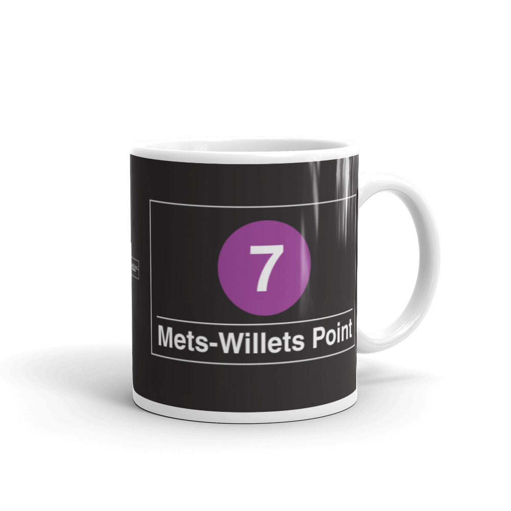 New York Mets 11oz. Personalized Mug - White