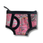 Map Underwear Wallet