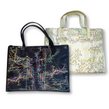 ALL Over Map Business Bag