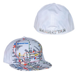 Manhattan Map Hat + Embroidery MANHATTAN