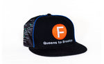 #F Back Map Fitted Cap