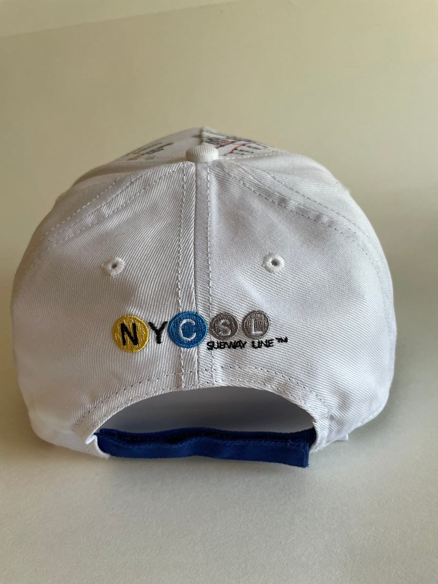 Manhattan Subway Map Cap (velcroback) – NYC Subway Line