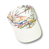 Subway Map Relaxed fit Cap