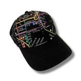 Subway Map Cotton Cap