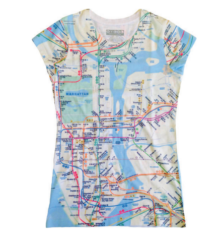 Slim-Fit All-Over Map Tee