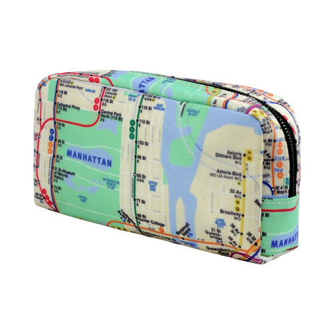 All-Over Map Cosmetics Case